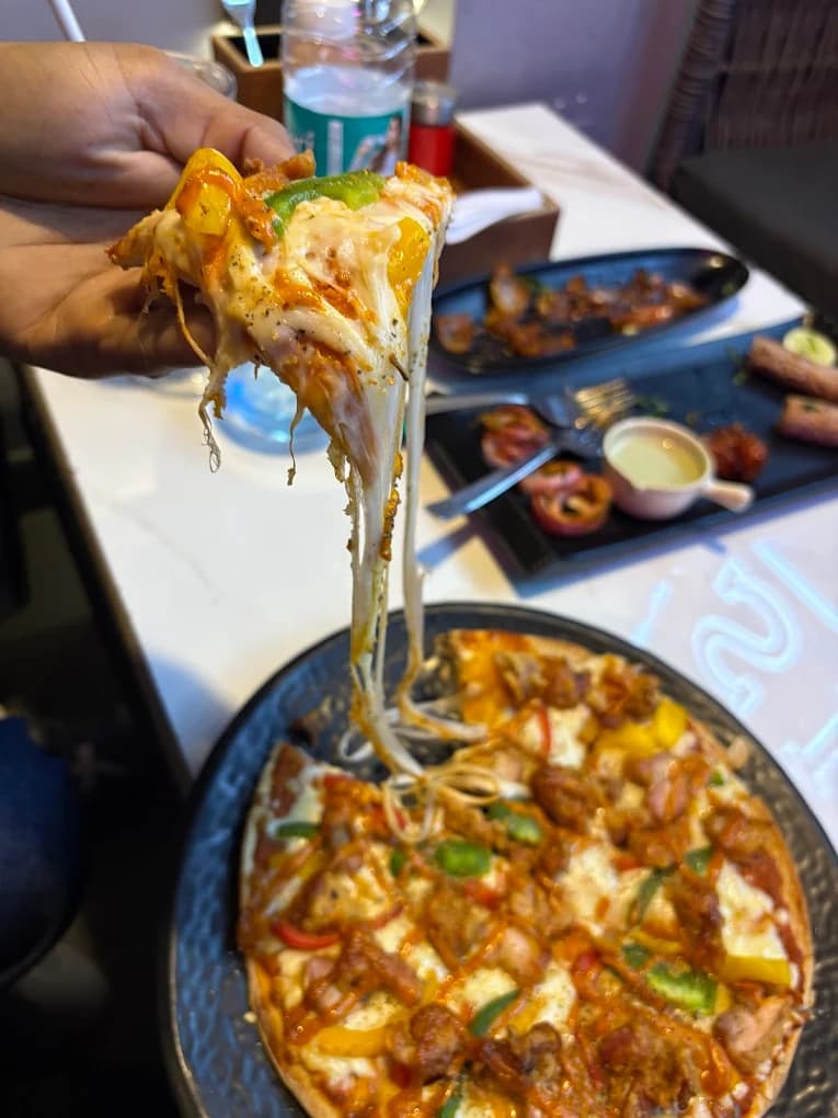 Food at Sharrazz Cafe